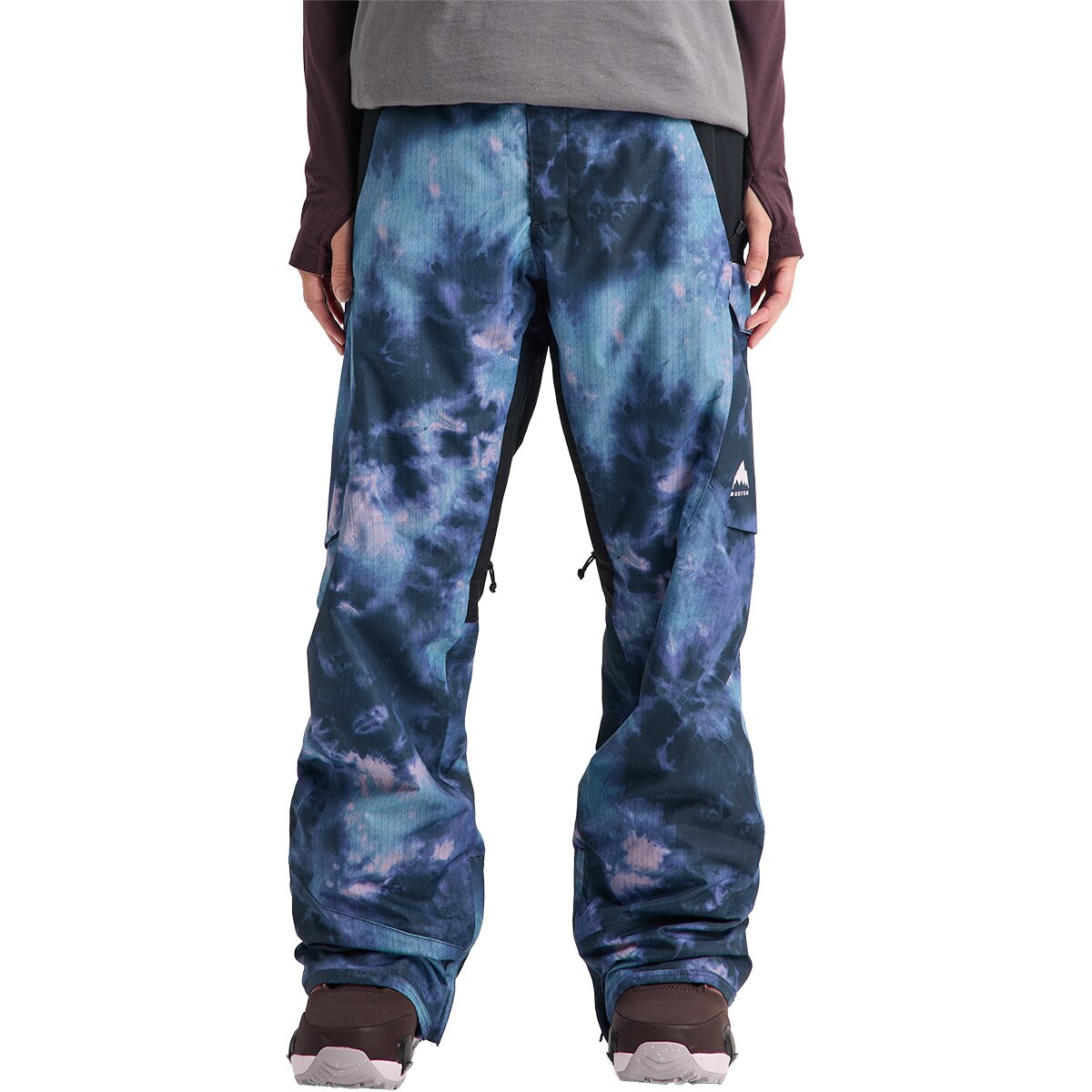 Image of Burton Reserve 2L Pant - Women's Crystal Dye/True Black, XL/Reg