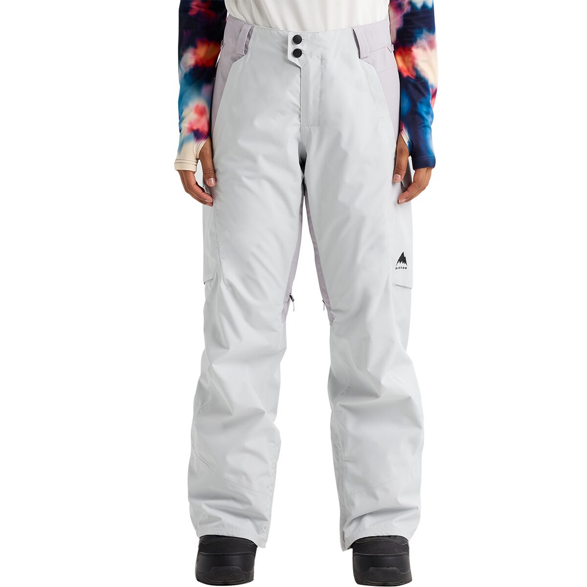 Image of Burton Reserve 2L Pant - Women's Gray Cloud/Washed Lavender, XS/Reg
