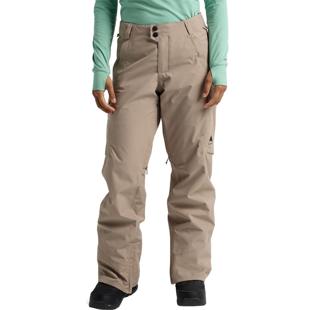 Image of Burton Reserve 2L Pant - Women's Summit Taupe, S/Reg