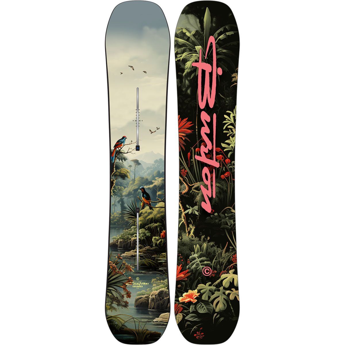 Image of Burton Custom Flying V Snowboard - 2026 Jungle, 156cm