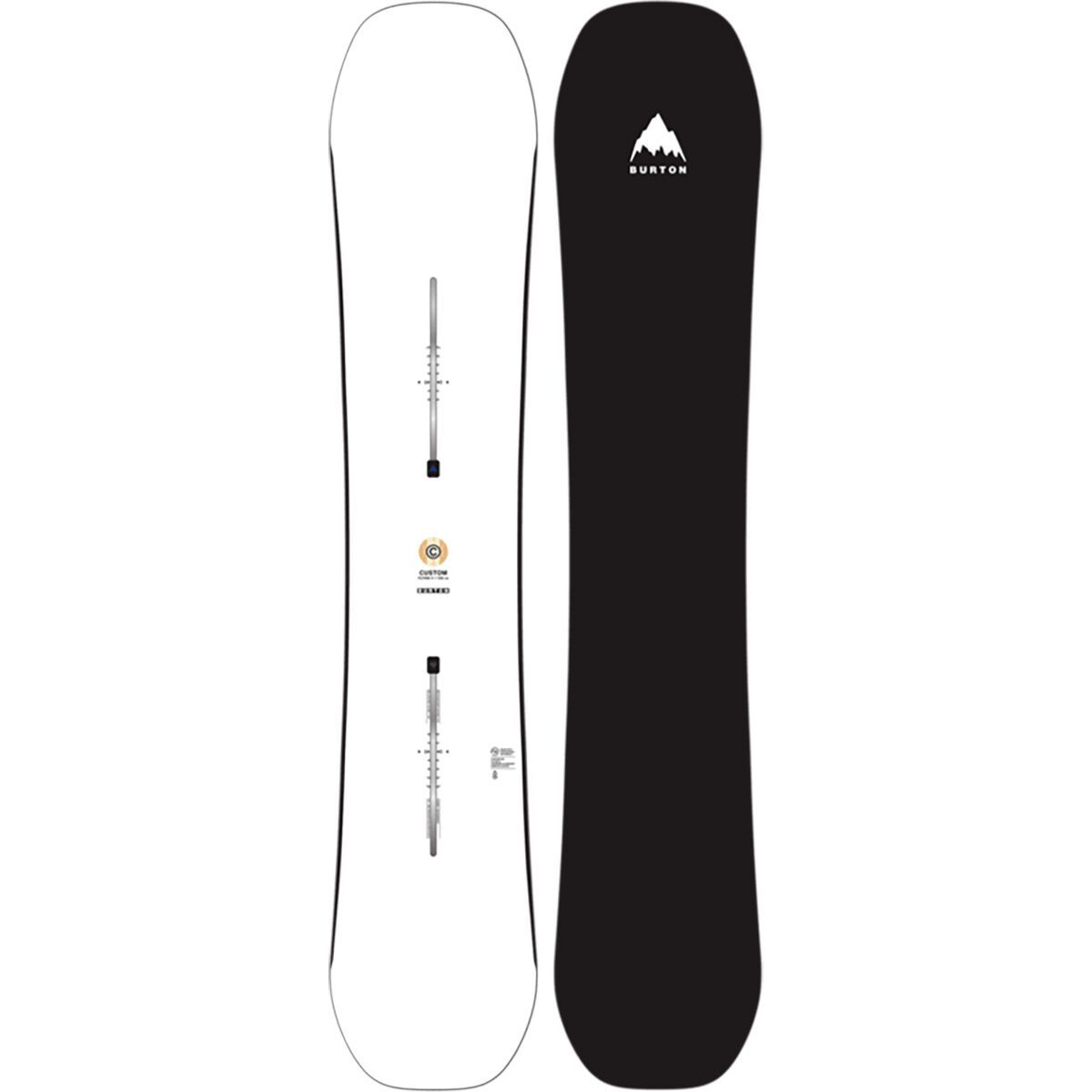 Image of Burton Custom Flying V Snowboard - 2026 White, 162cm
