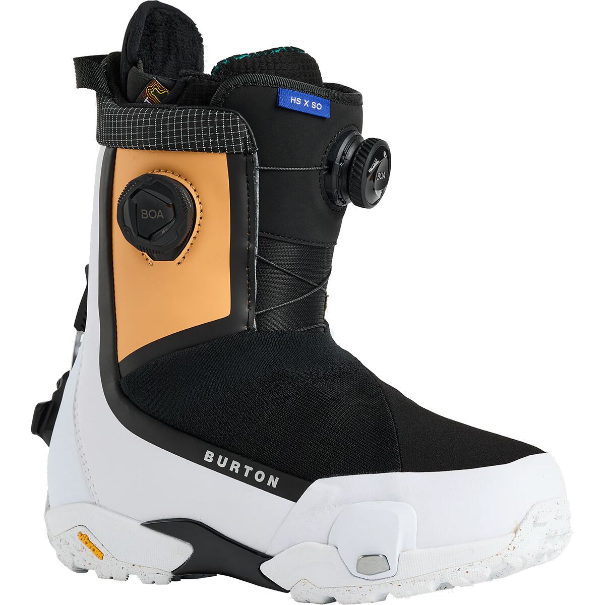 Image of Burton Highshot X Step On Snowboard Boot - 2026 - Women's Orange Cream/Multi, 10.0