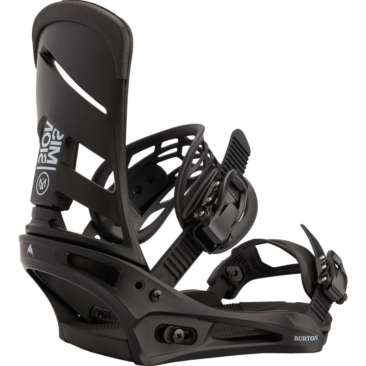 Image of Burton Mission Re:Flex Snowboard Bindings - 2026 Black, S