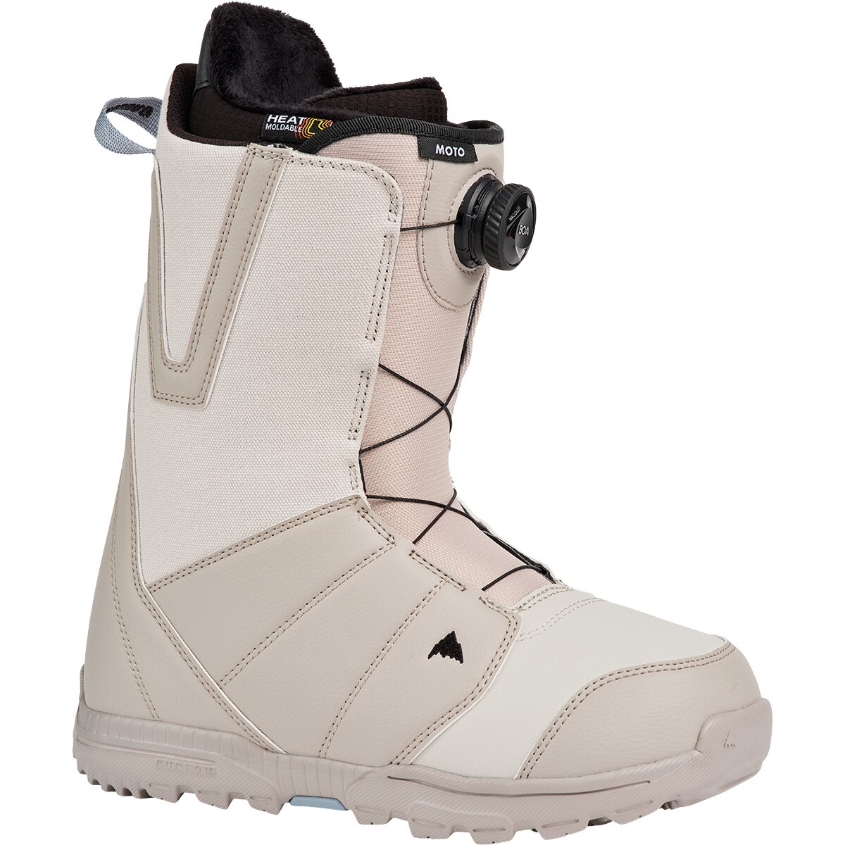 Image of Burton Moto Boa Snowboard Boot - 2027 - Men's Chinchilla Gray, 7.0