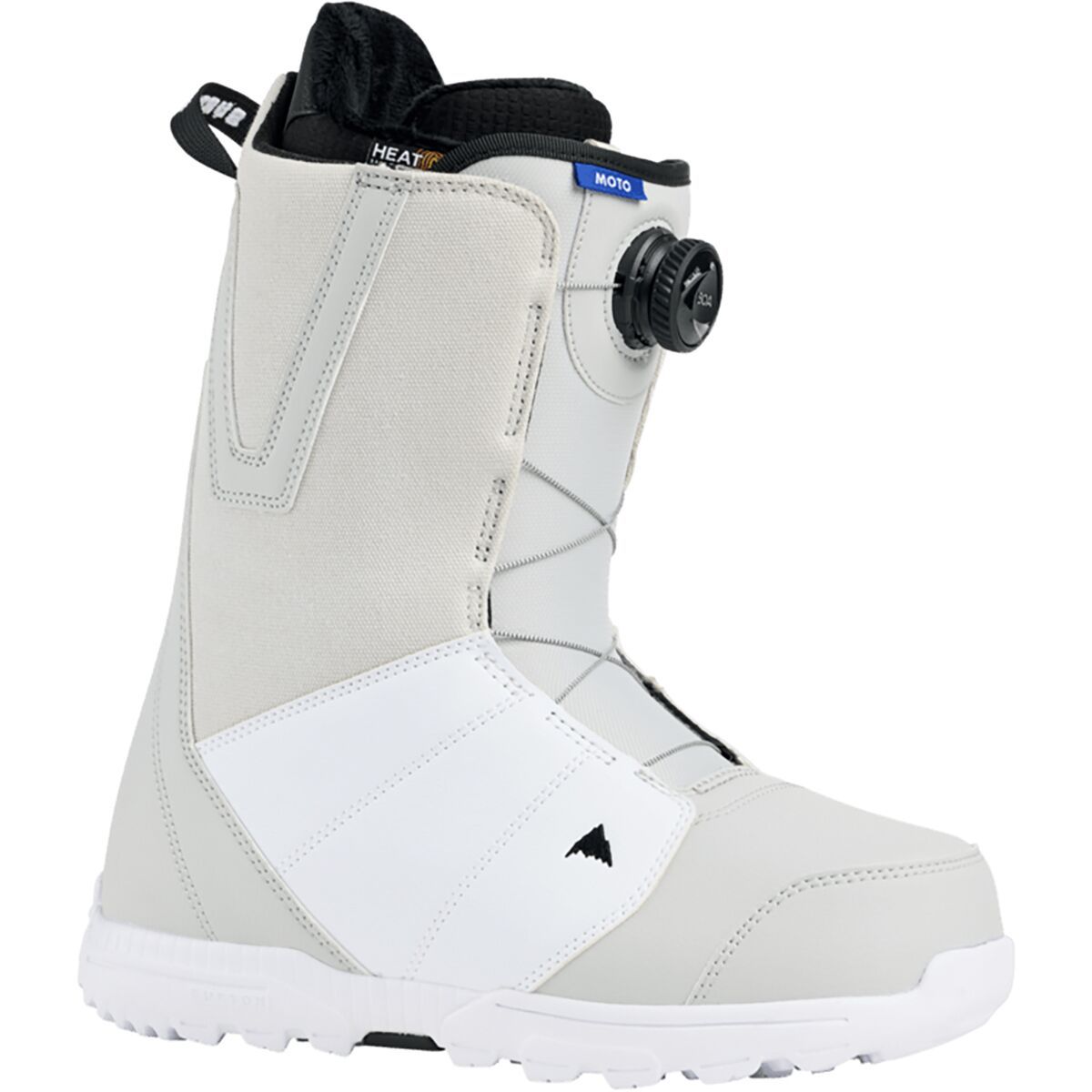 Image of Burton Moto Boa Snowboard Boot - 2026 - Men's Gray Cloud, 8.5