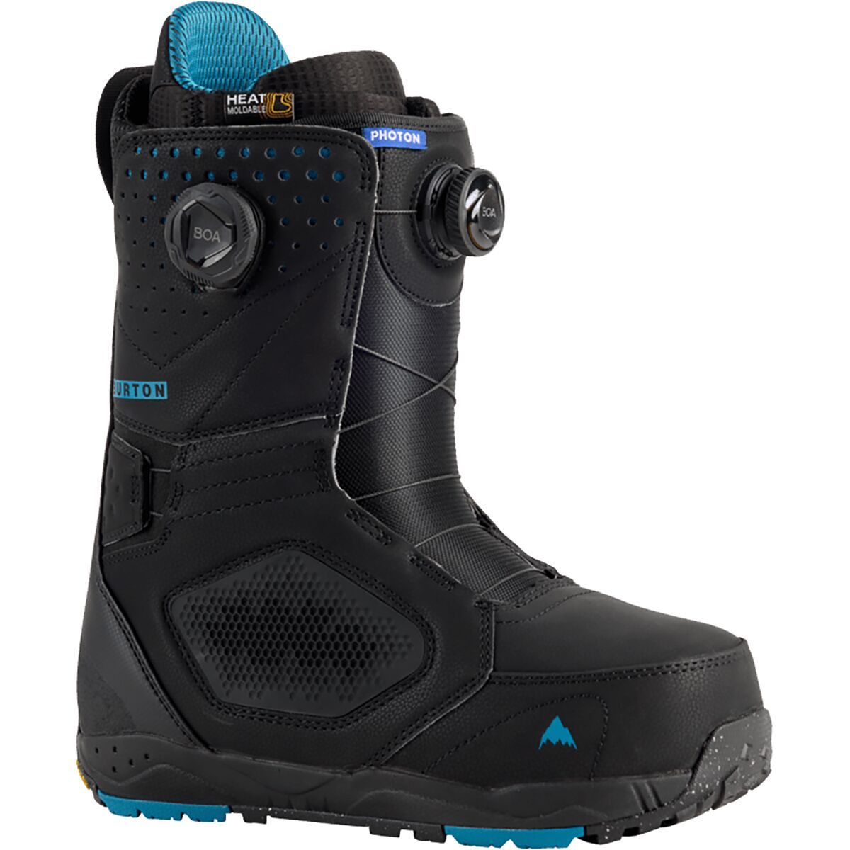 Image of Burton Photon BOA Snowboard Boot - 2026 - Men's - Wide Black, 9.0