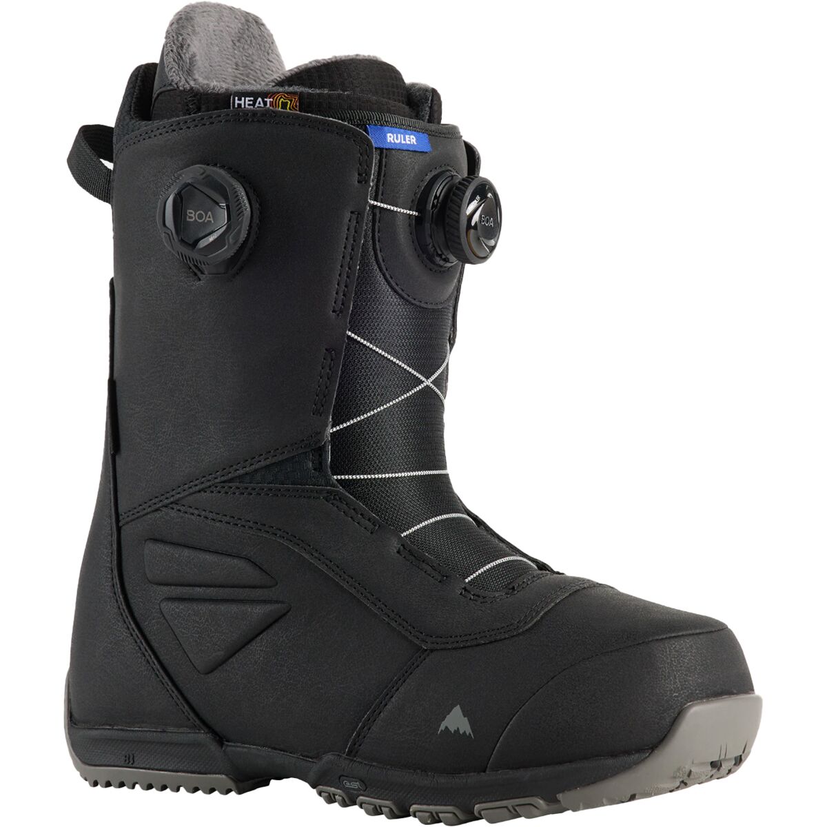 Image of Burton Ruler Boa Snowboard Boot - 2027 - Men's Black, 7.0