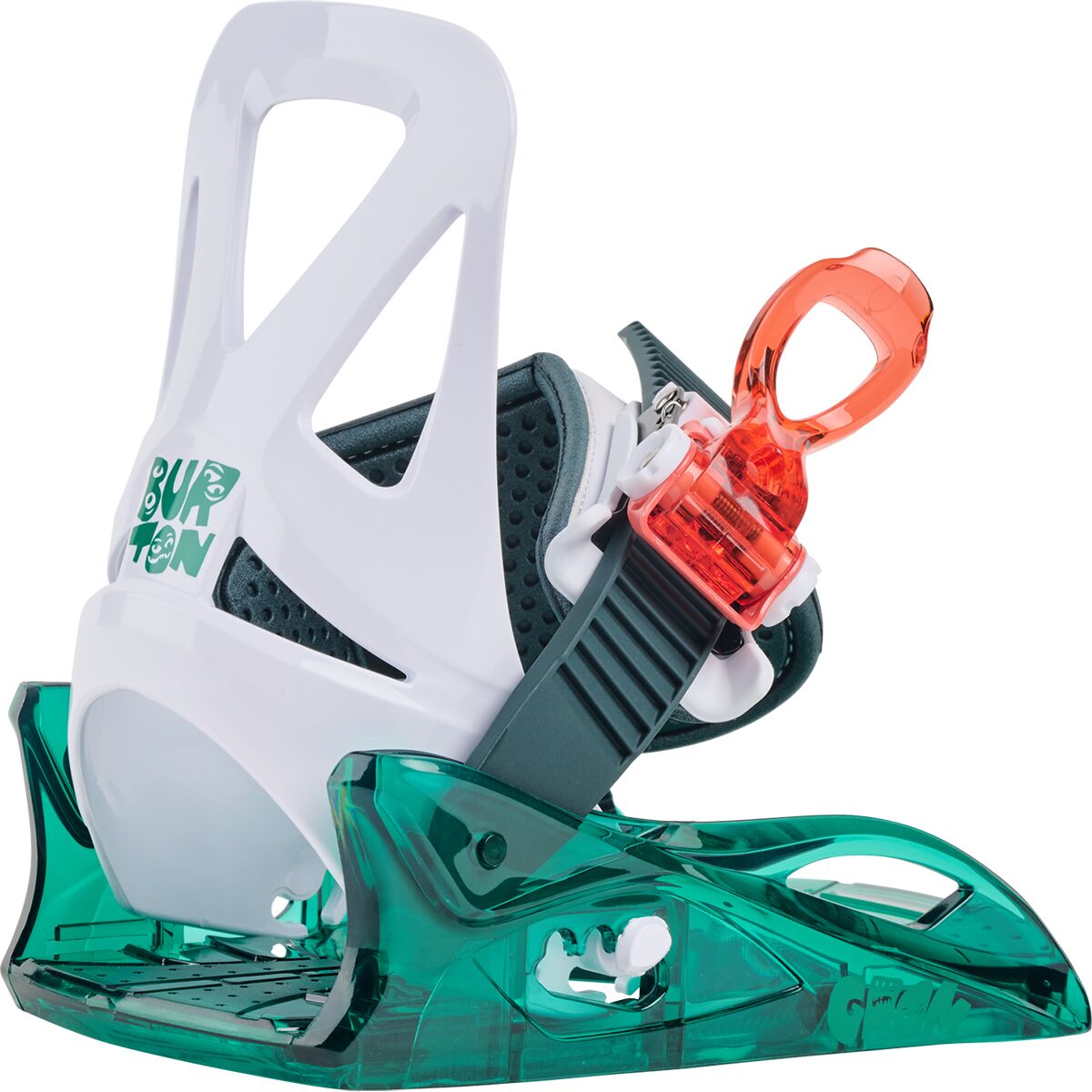 Image of Burton Mini Grom Disc Snowboard Binding - 2027 - Kids' Green/Multi, S