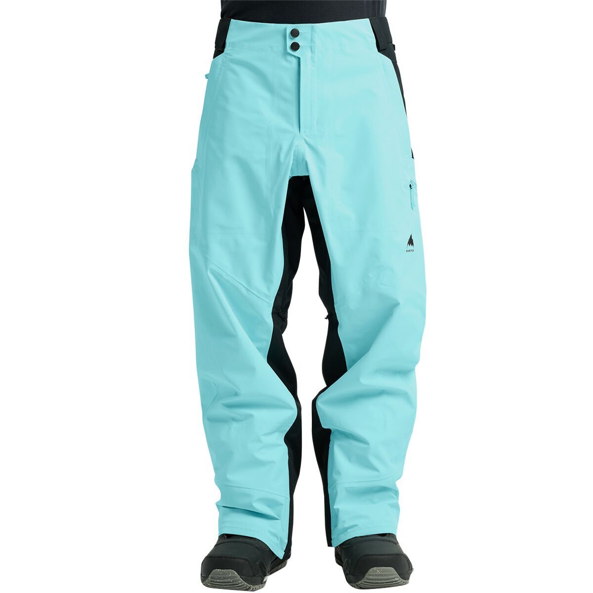 Image of Burton Reserve 3L Pant - Men's Light Teal/True Black, S