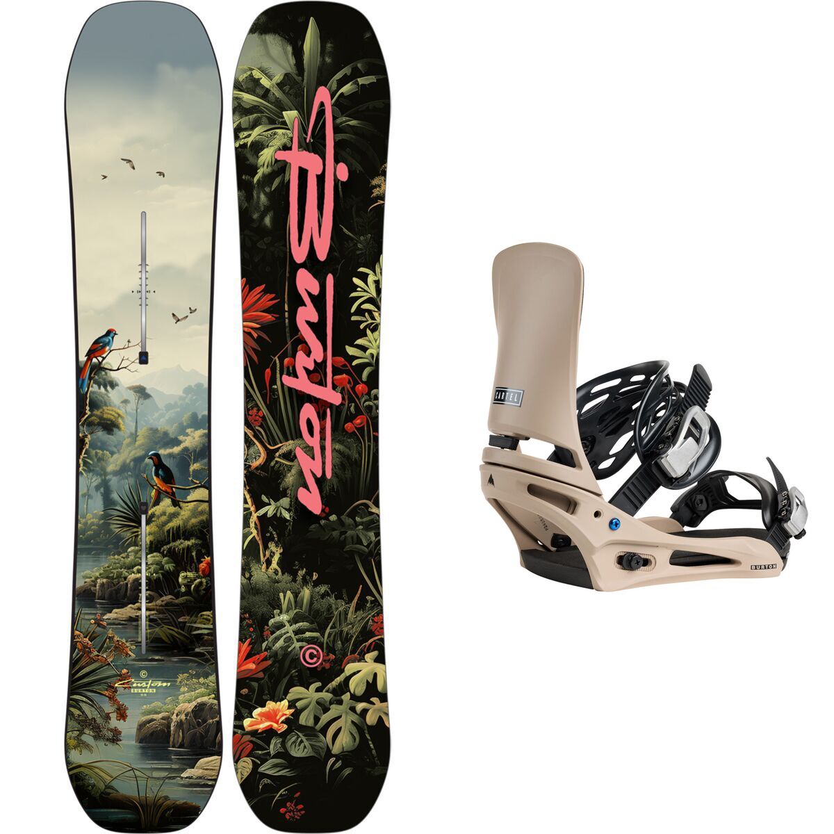 Burton Custom Snowboard + Cartel Re:Flex Binding 2026