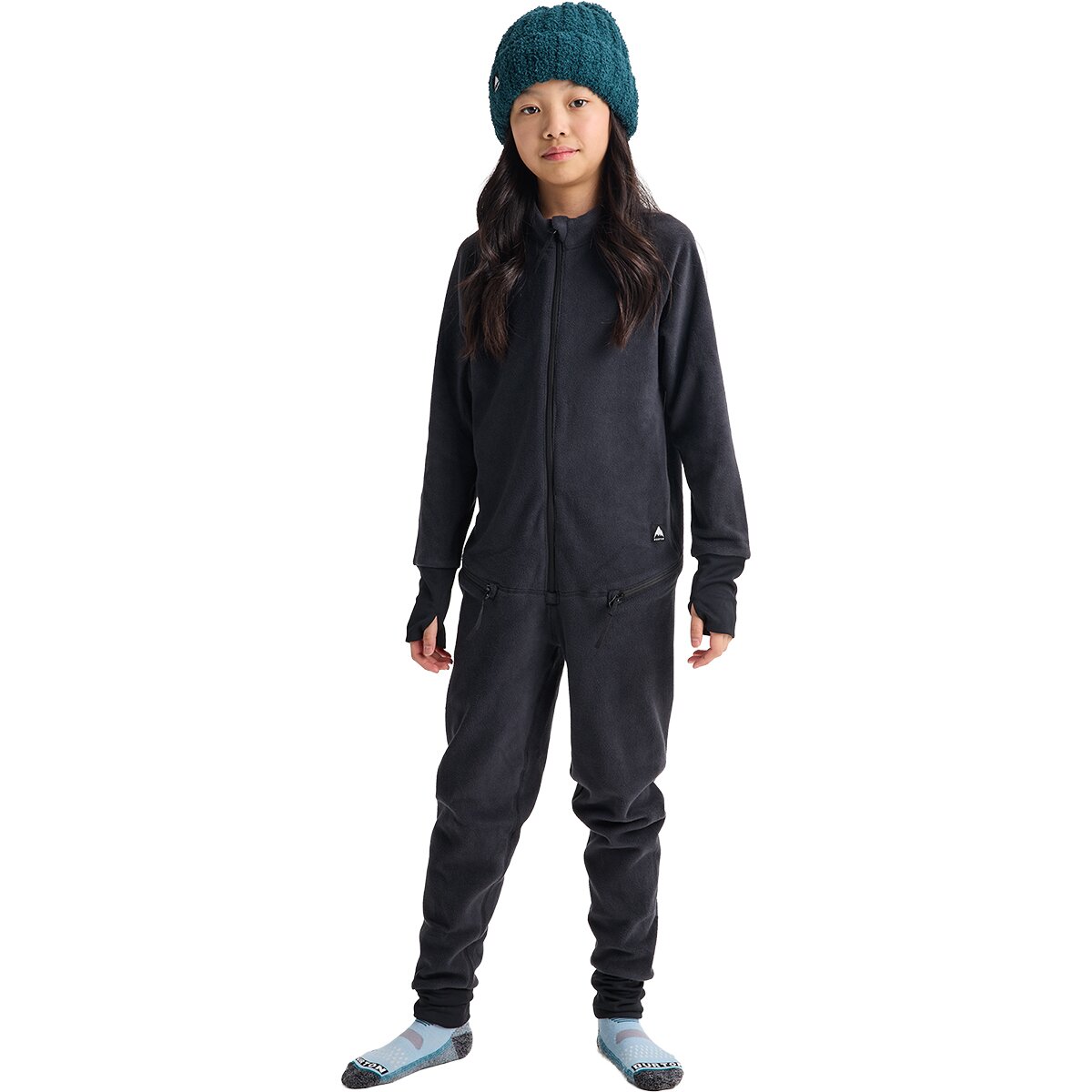Image of Burton Fleece One-Piece Base layer - Kids' True Black, S