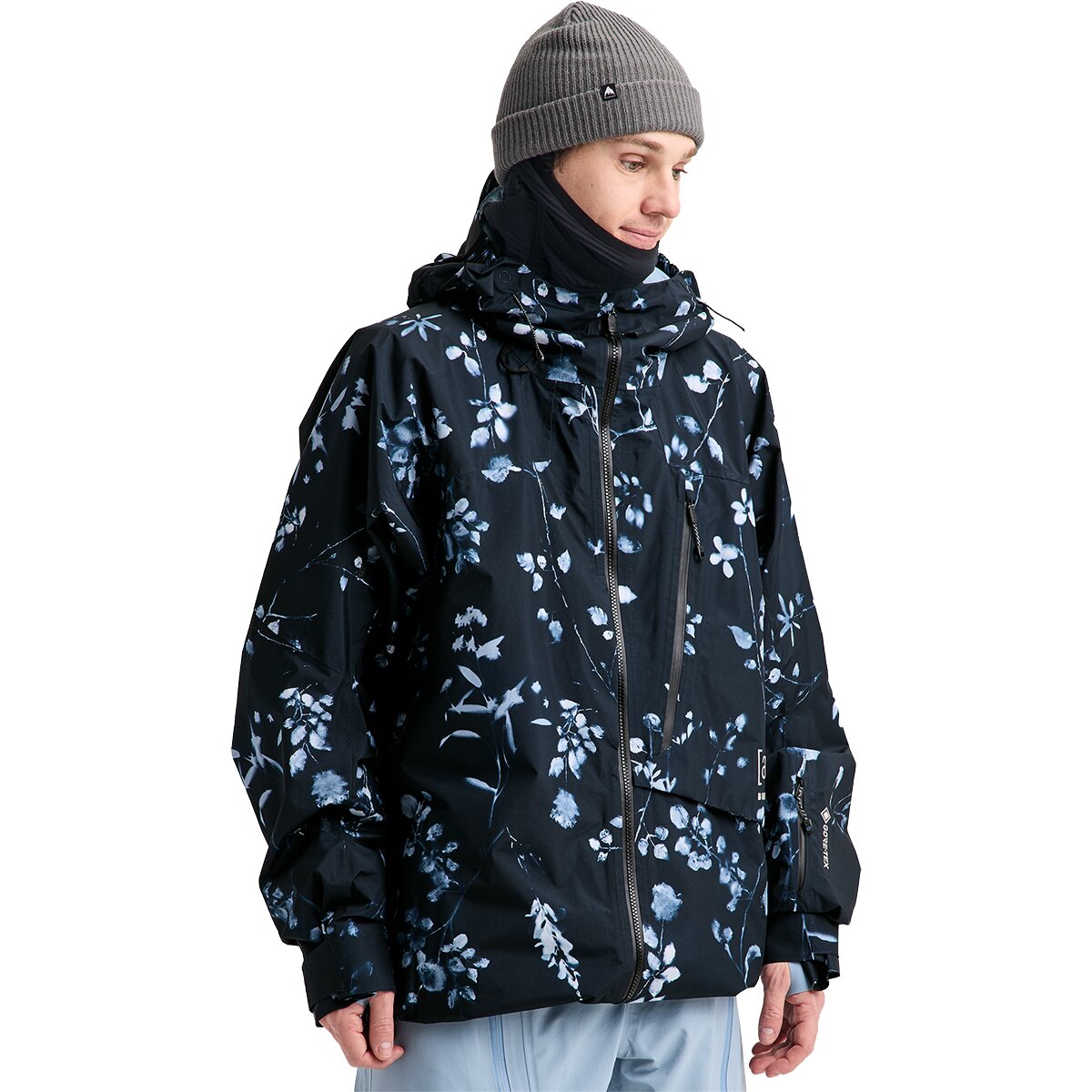 Image of Burton AK Cyclic GORE-TEX 2L Jacket - Men's Cyanotype Floral, L
