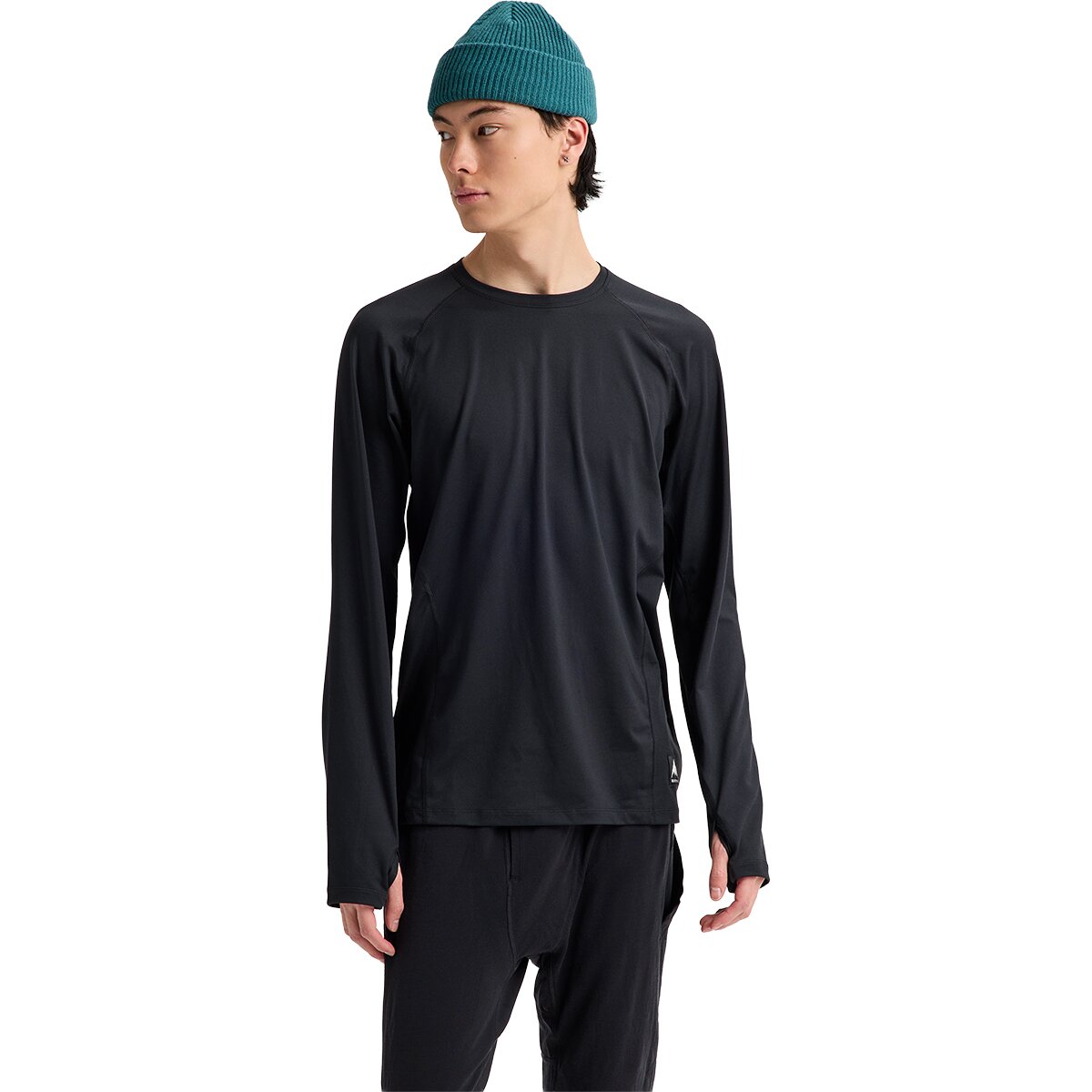Image of Burton Synthetic Midweight Baselayer Crew Top - Men's True Black, S