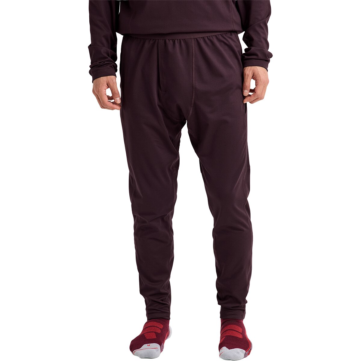Image of Burton Synthetic Midweight Baselayer Pant - Men's Bear Hug Brown, M