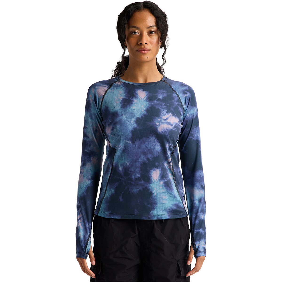 Image of Burton Lightweight Baselayer Crewneck Top - Women's Crystal Dye, M