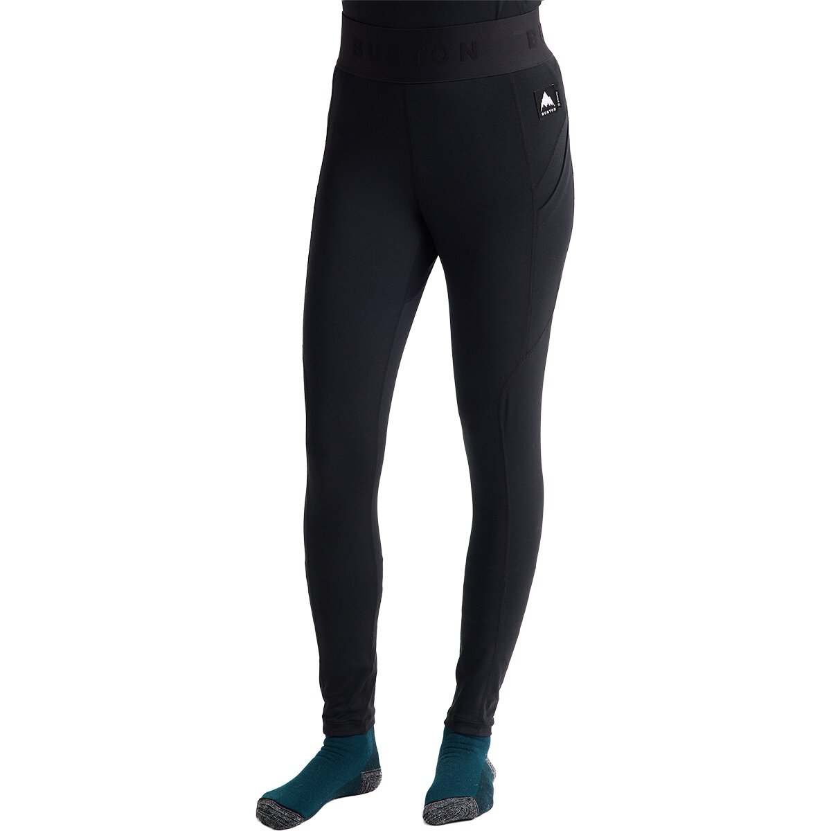 Image of Burton Lightweight Baselayer Pant - Women's True Black, S
