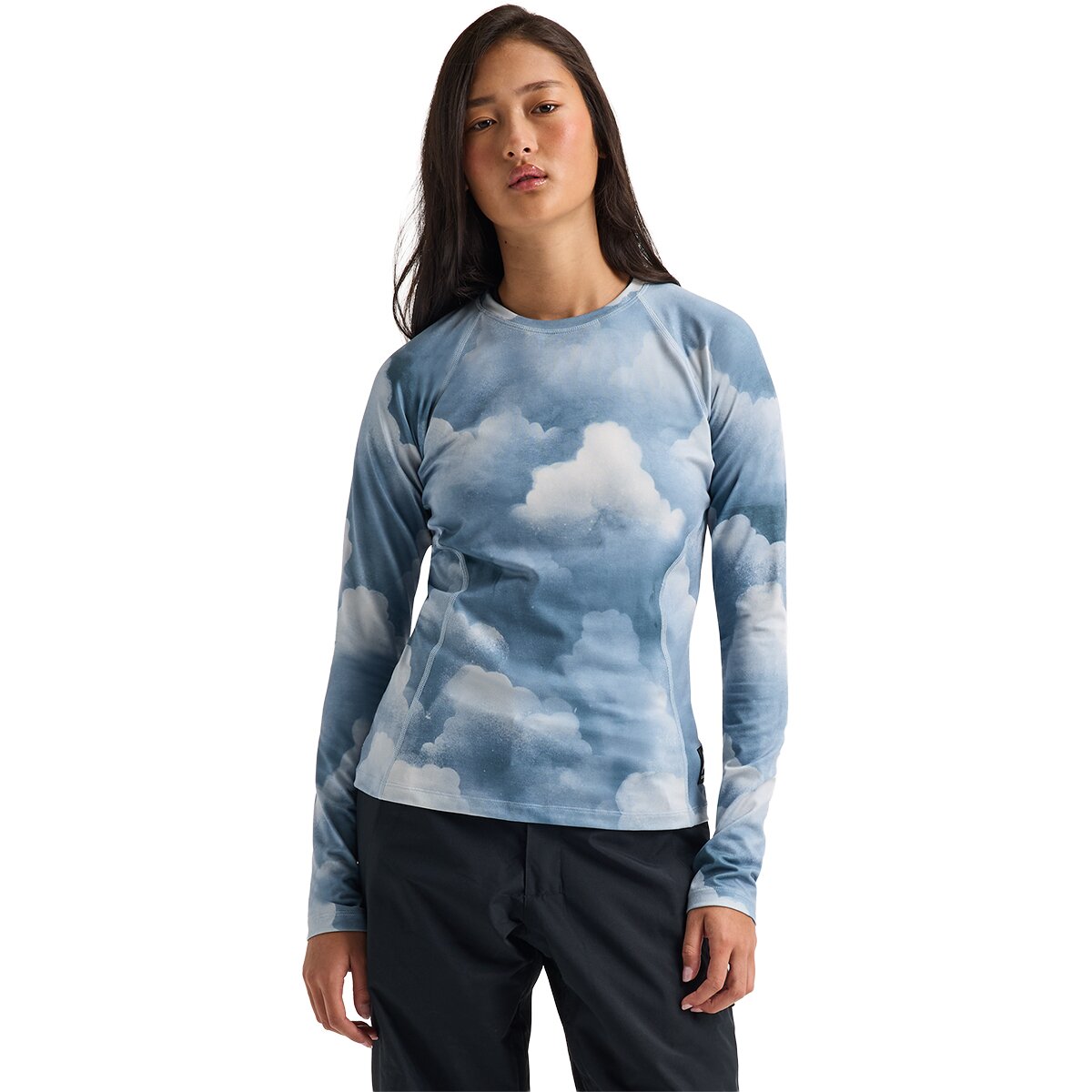 Image of Burton Synthetic Midweight Base Layer Crew Top - Women's Nimbus, L