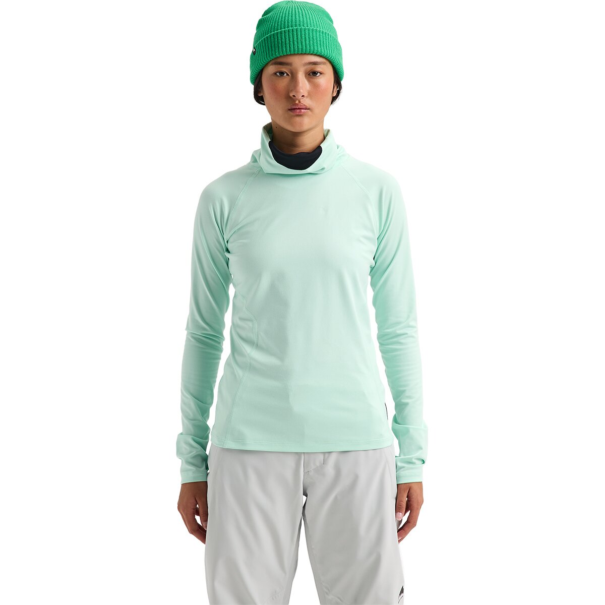 Image of Burton Synthetic Midweight Base Layer Long Neck Top - Women's Spring Frost, XL