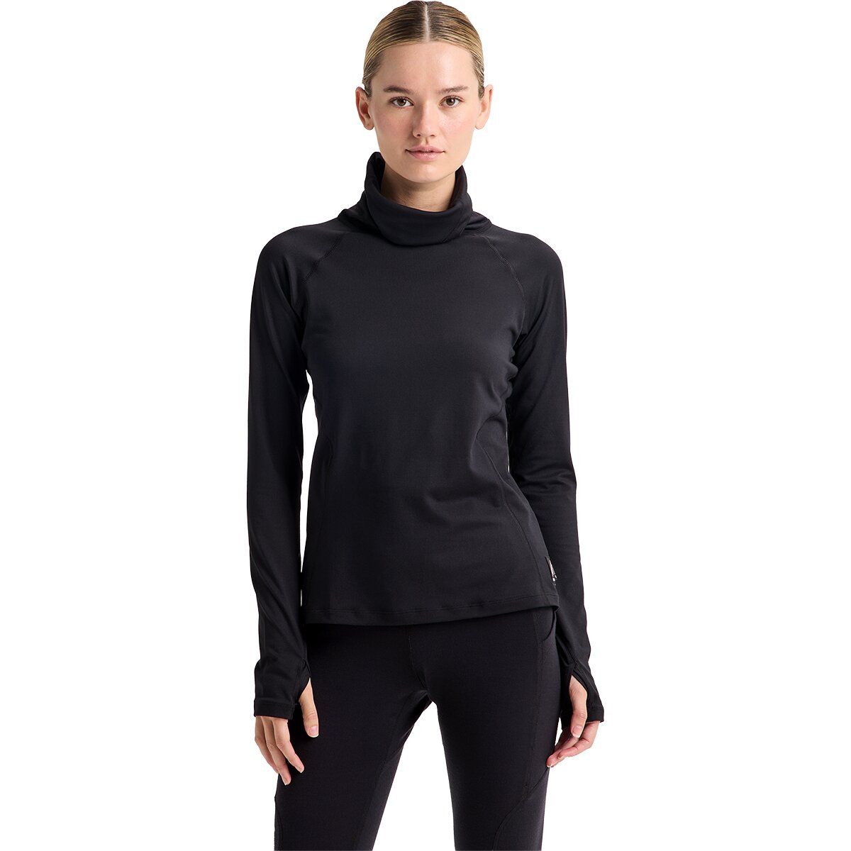Image of Burton Synthetic Midweight Base Layer Long Neck Top - Women's True Black, L
