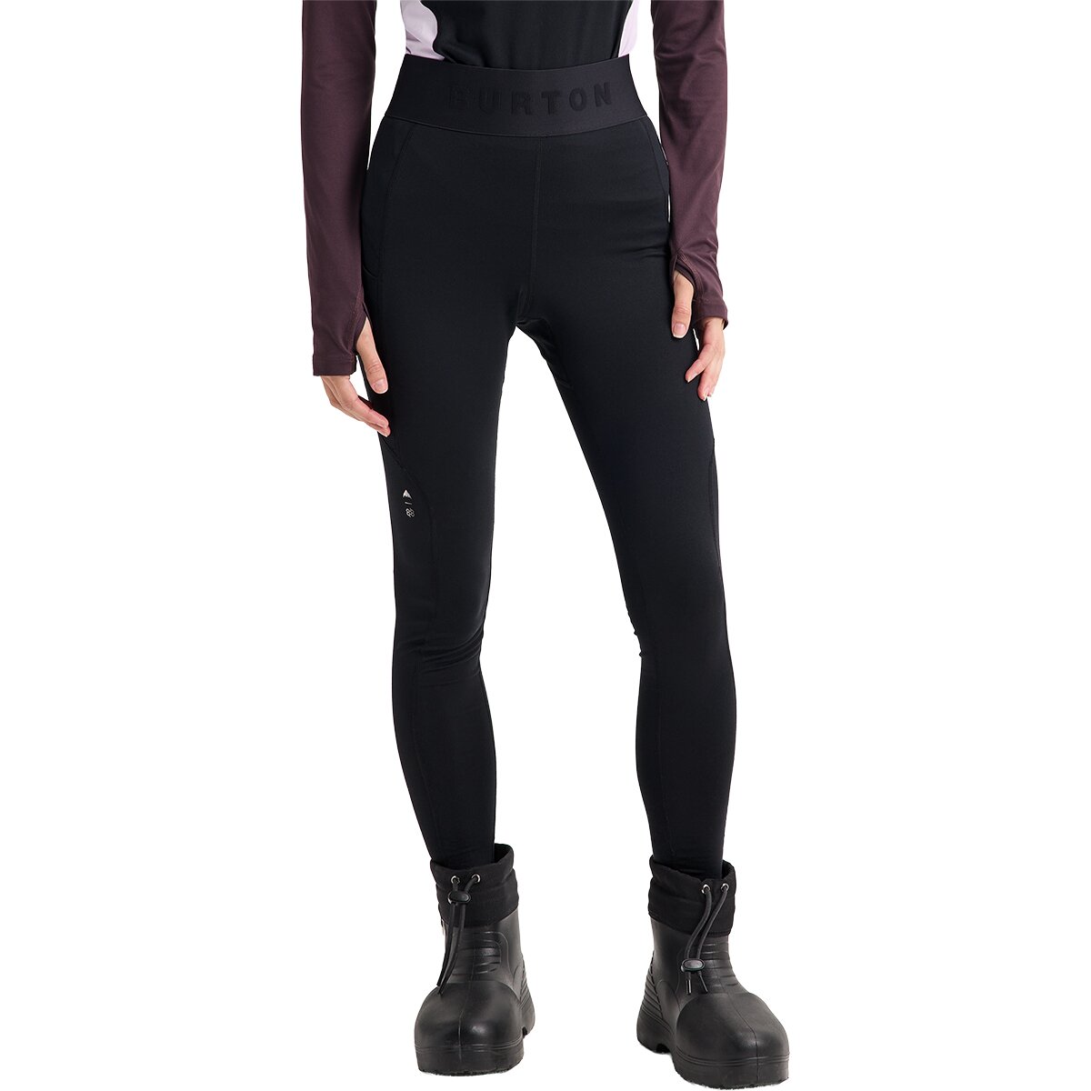 Image of Burton Synthetic Midweight Base Layer Pant - Women's True Black, XS