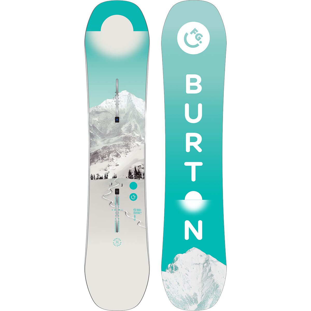 Image of Burton Feelgood Smalls Snowboard - 2027 - Kids' One Color, 135cm