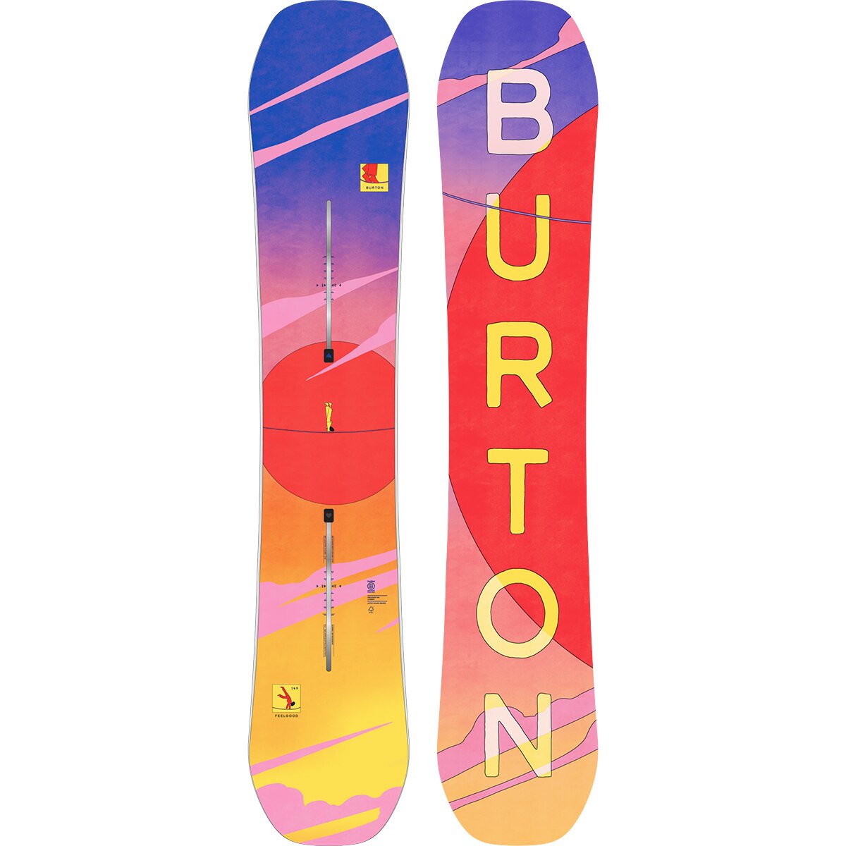 Image of Burton Feelgood Snowboard - 2027 - Women's Tight Rope, 146cm