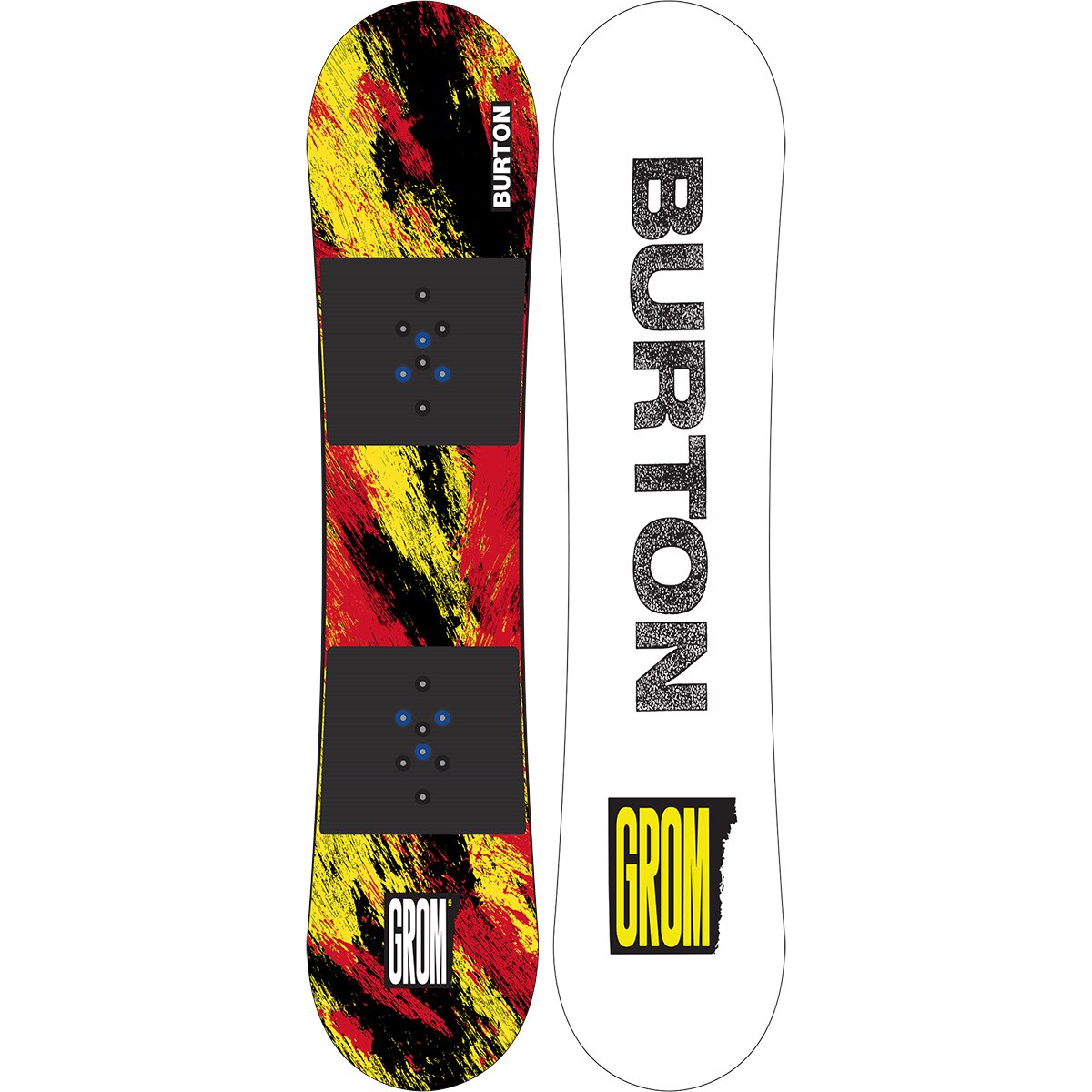 Image of Burton Grom Snowboard - 2027 - Kids' Ketchup/Mustard, 130cm