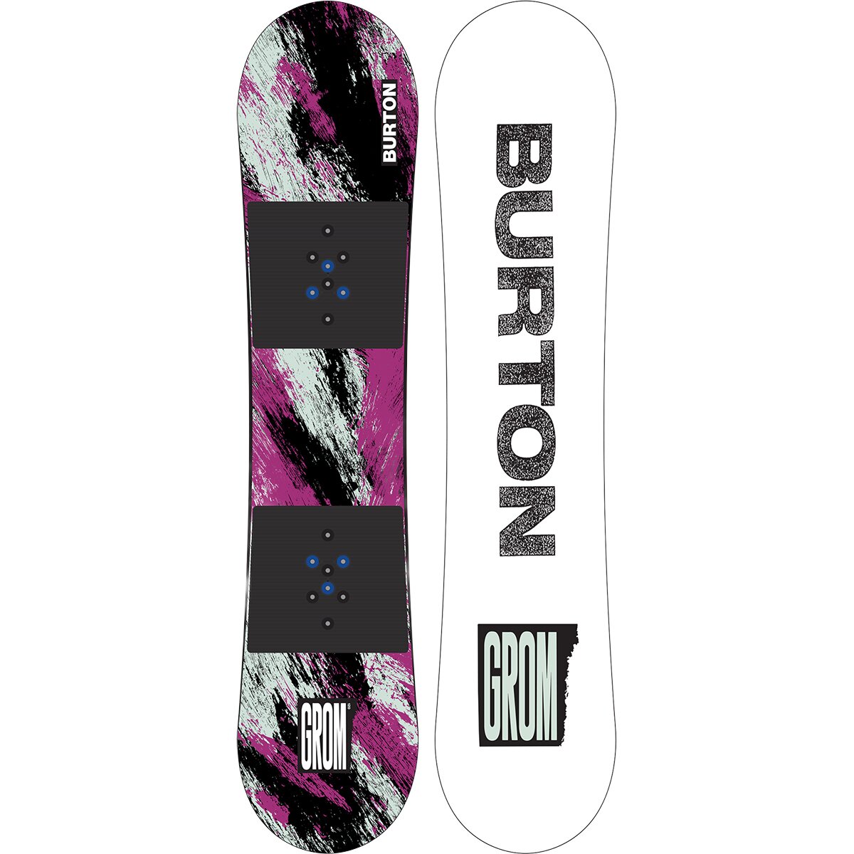 Image of Burton Grom Snowboard - 2027 - Kids' Purple/Teal, 110cm