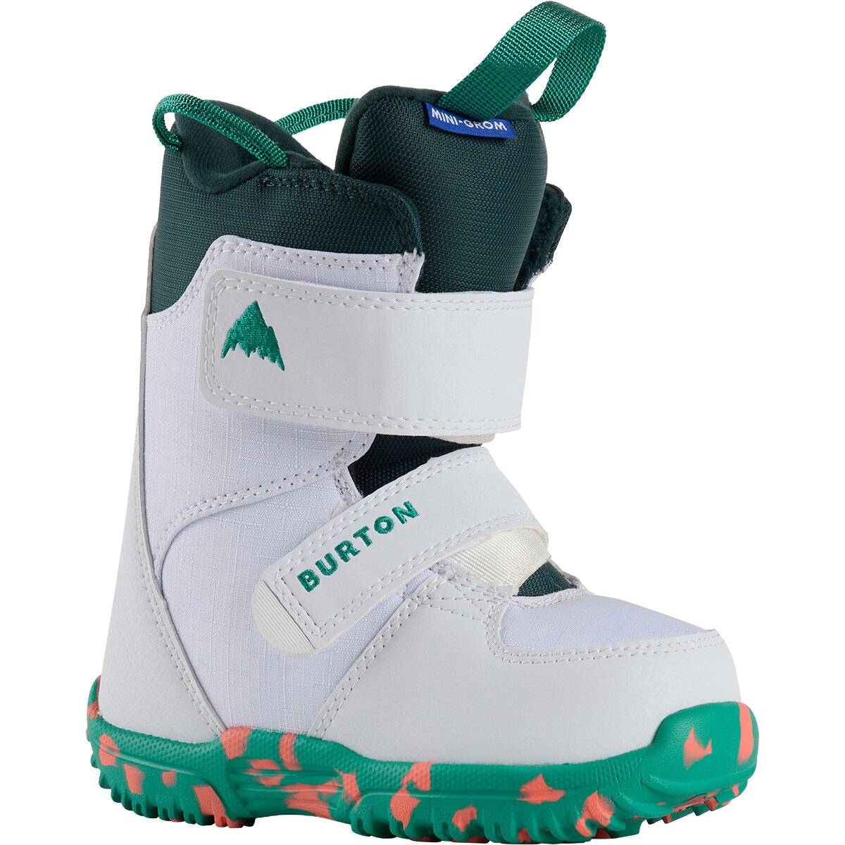 Image of Burton Mini Grom Snowboard Boot - 2027 - Kids' White, 12.0