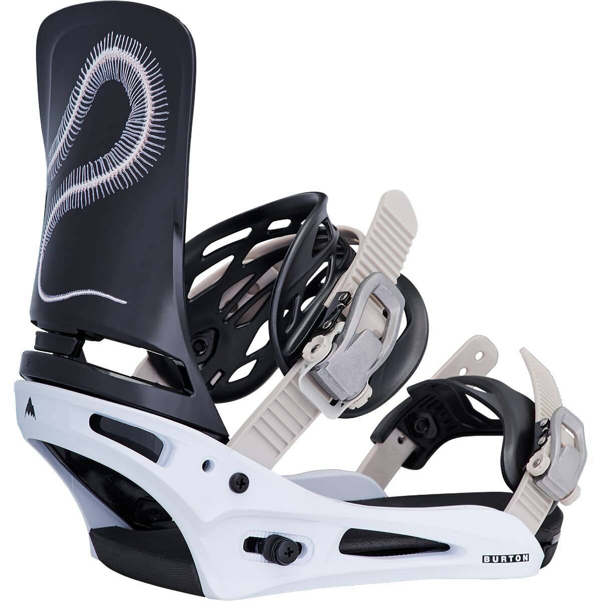 Image of Burton Cartel Re:Flex Snowboard Bindings - 2027 Skeleton Snake, L