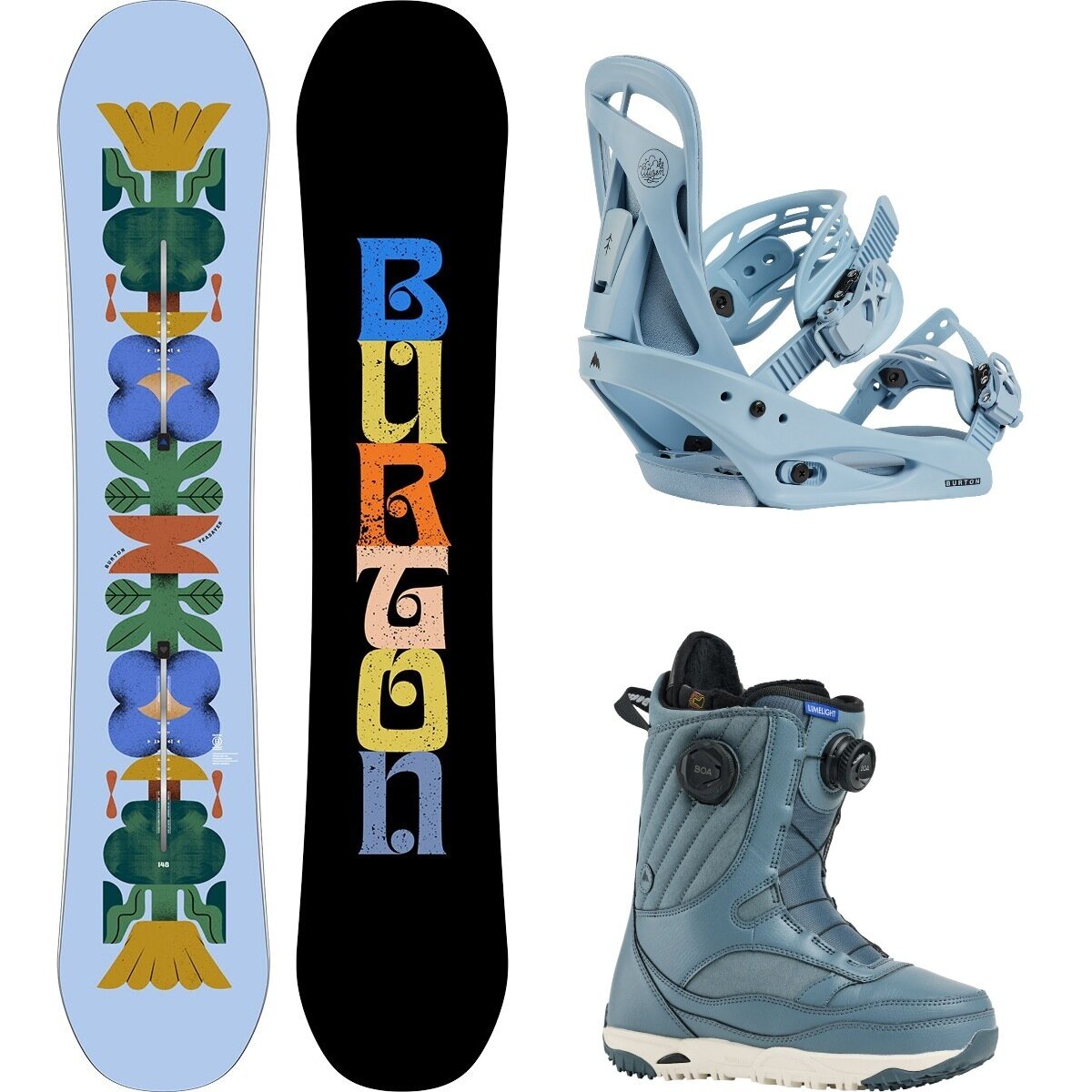スノーボード 23 BURTON LIMELIGHT DUAL BOA WIDE Women's Burton