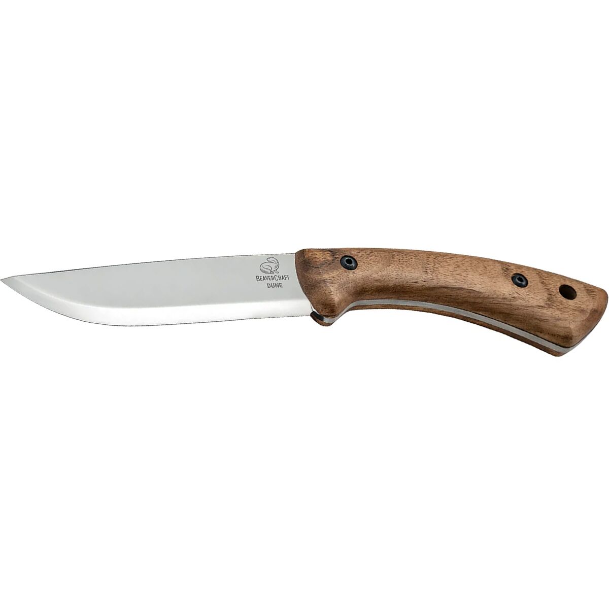 Beavercraft Beavercraft Bushcraft Knife - Carbon Steel Wallnut, 270x125x30mm