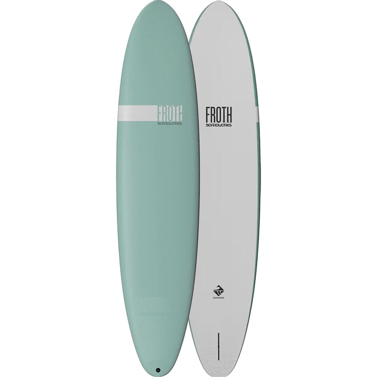 56 Boardworks Froth Soft Top Surfboard Plum/Sky 