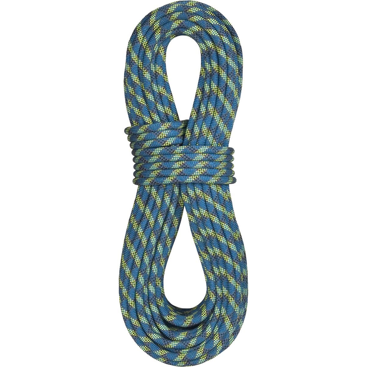 Image of BlueWater Accelerator 10.5mm Standard Rope Blue/Black, 50m