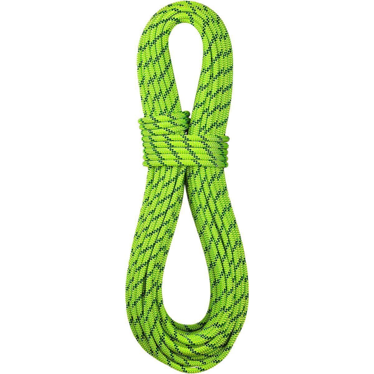 Image of BlueWater Lightning Pro Double Dry 9.7mm Climbing Rope Bi Flavine, 60m