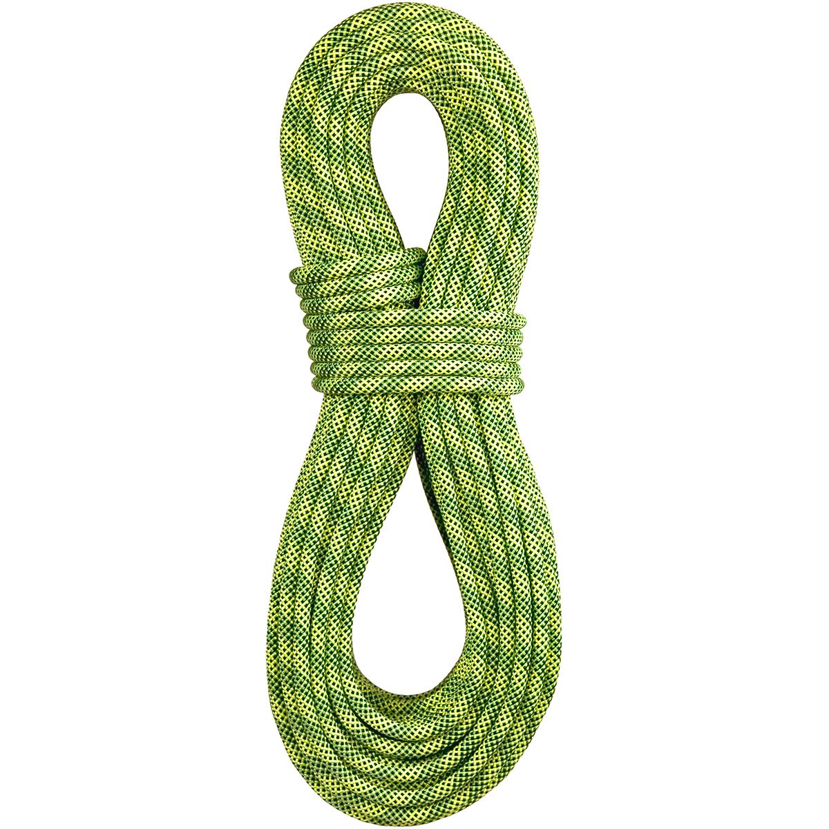 Image of BlueWater Lightning Pro Double Dry 9.7mm Climbing Rope Flourescent Sprout, 60m