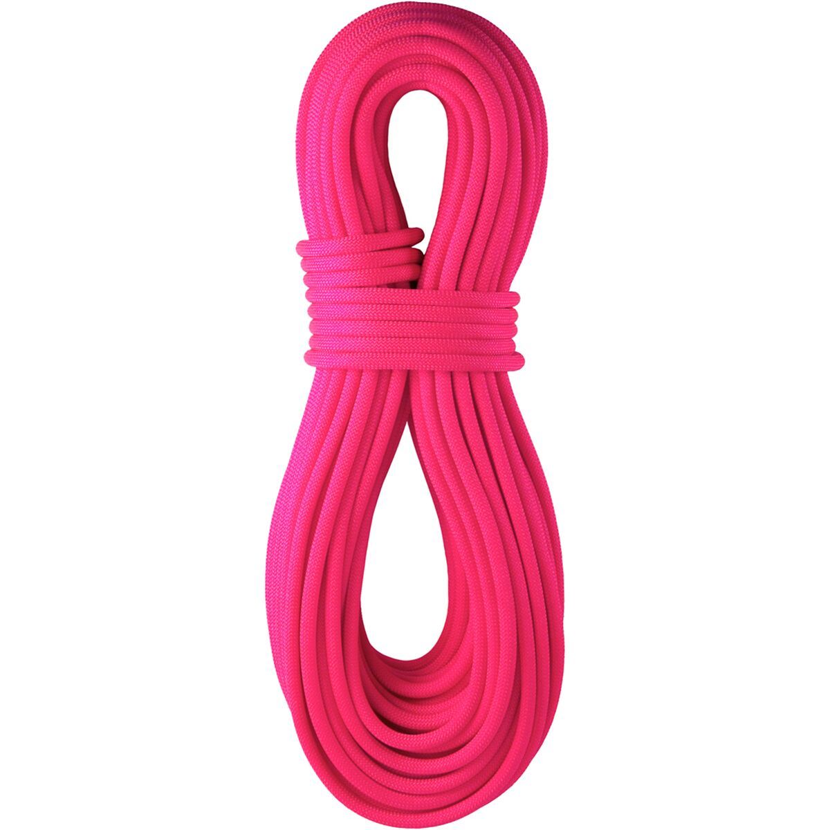 Image of BlueWater Lightning Pro Double Dry 9.7mm Climbing Rope Neon Pink, 70m