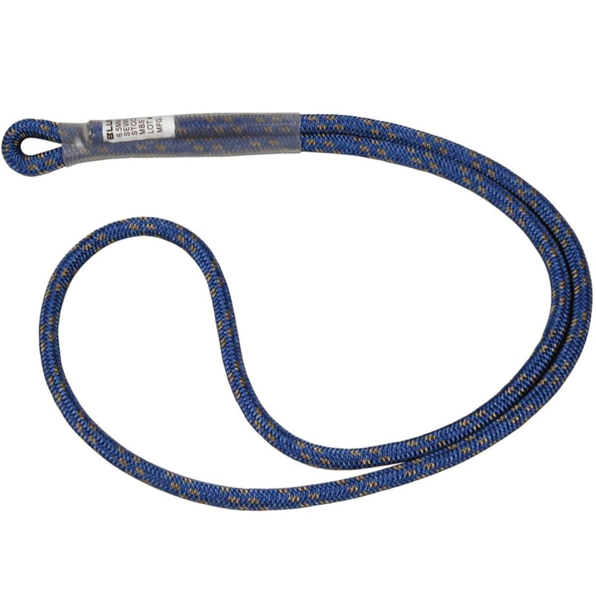 Image of BlueWater Sewn Prusik Loop - 6.5mm Blue, 11in