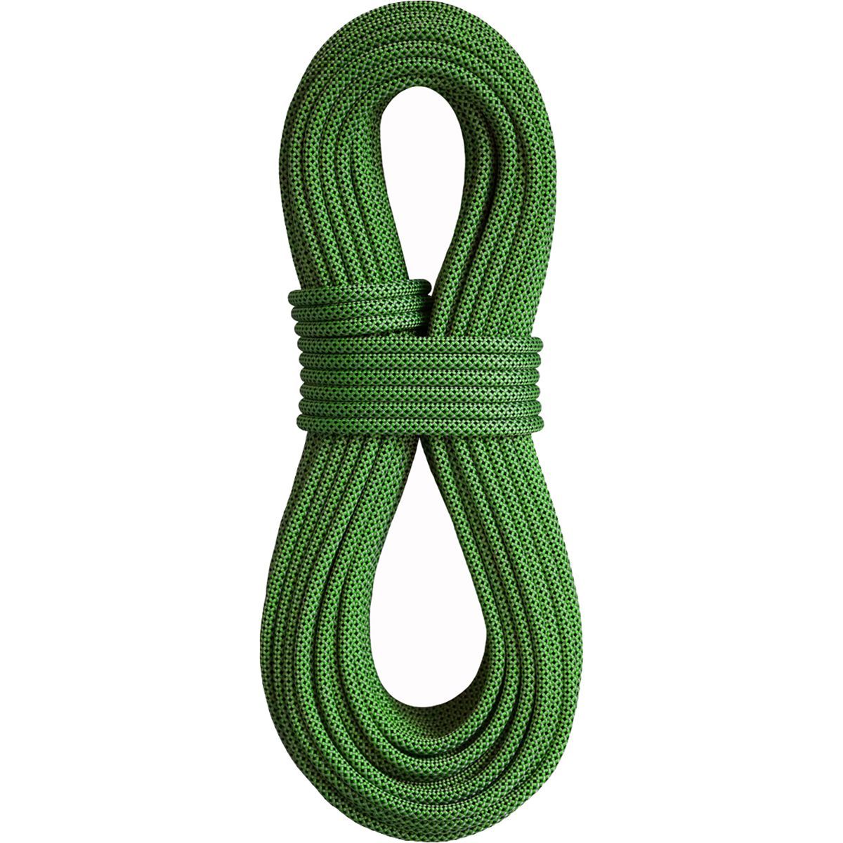 Image of BlueWater Xenon Climbing Rope - 9.2mm Green/Black, 70m