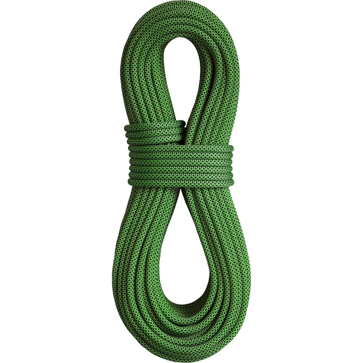 Image of BlueWater Xenon Double Dry Climbing Rope - 9.2mm Green/Black, 70m