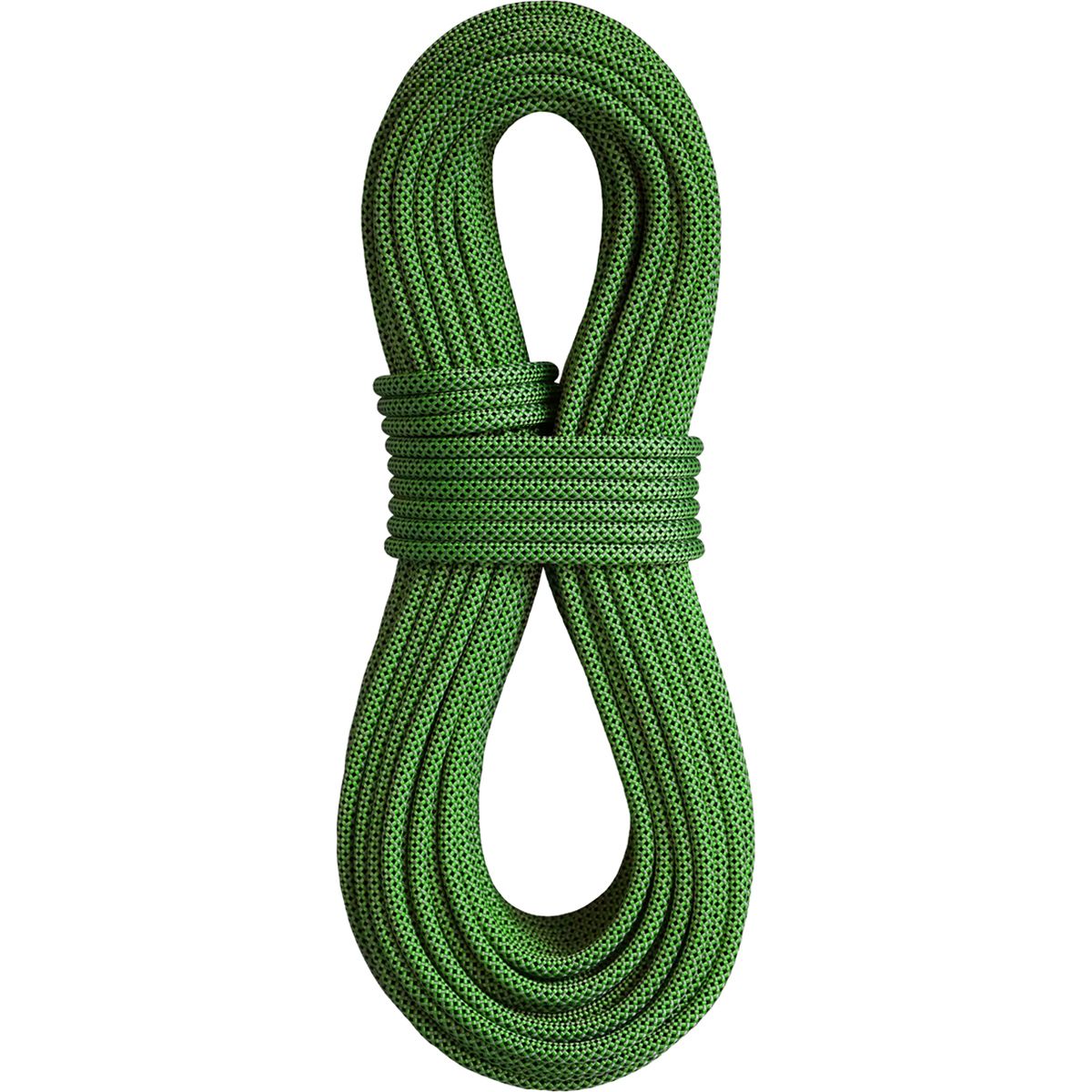 Image of BlueWater Xenon Double Dry Climbing Rope - 9.2mm Green/Black, 70m