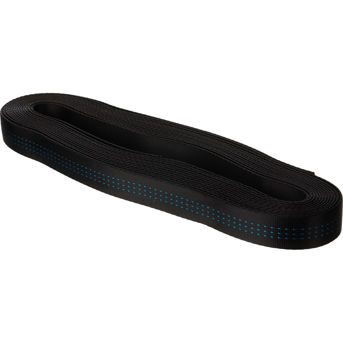 Image of BlueWater Tubular Climb-Spec 1in Webbing Disk Black, 30ft