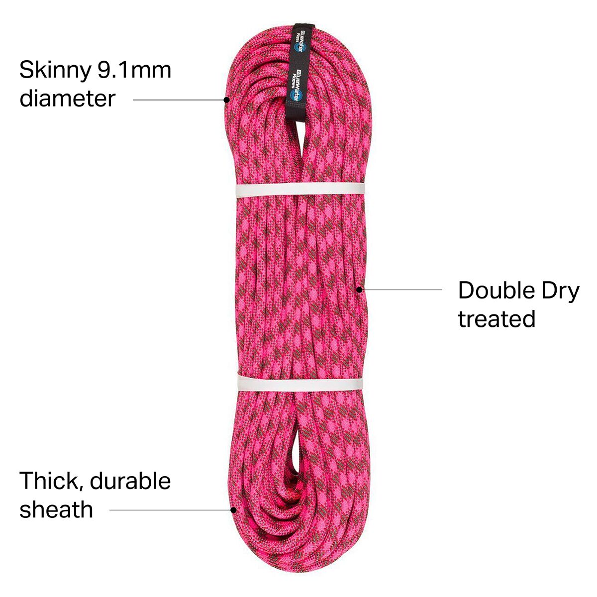 Blue water climbing rope deals