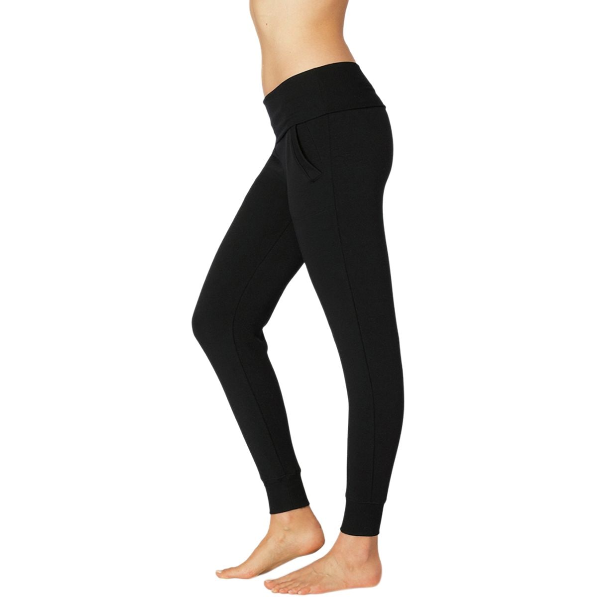 Beyond Yoga Cozy Fleece Foldover Long Sweatpant Women s Clothing