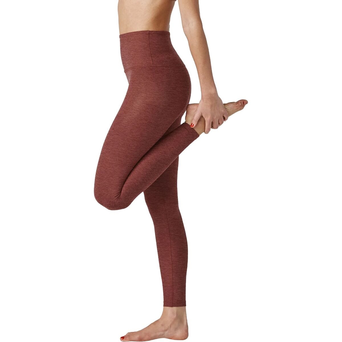 Beyond Yoga Spacedye Caught in the Midi Legging - Sienna Brown
