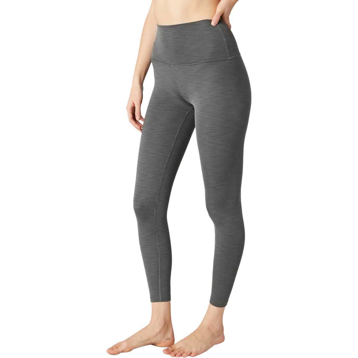 Beyond Yoga Heather Rib High Waist Midi 