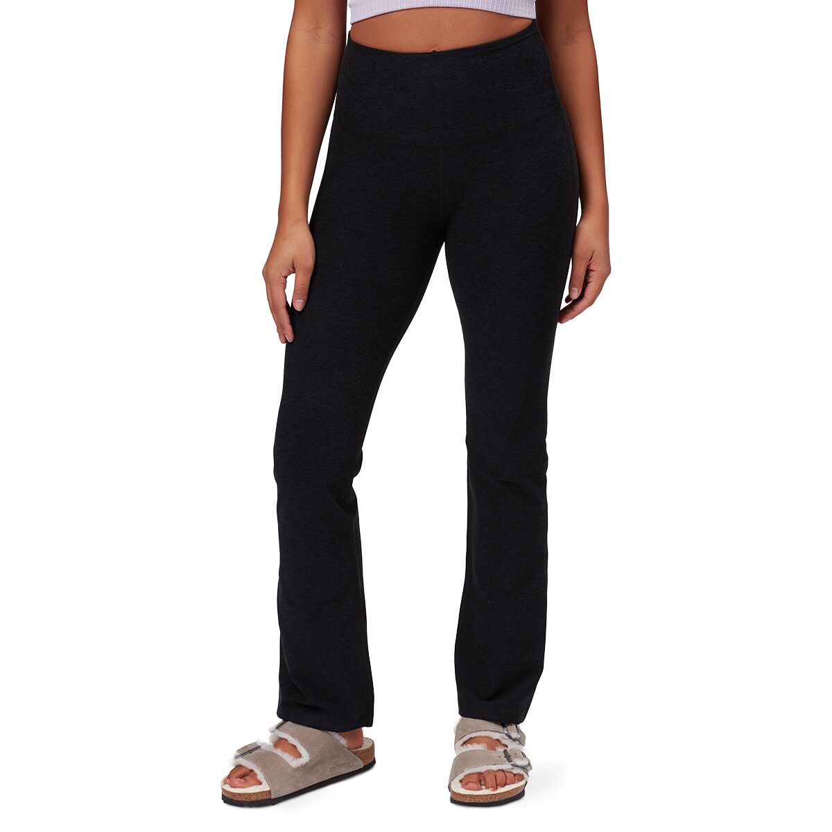 Image of Beyond Yoga High Waisted Practice Pant - Women's Darkest Night, S