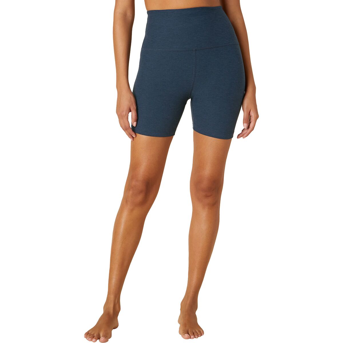 Beyond Yoga Beyond Yoga Spacedye Keep Pace Biker Short - Women's Pink Bloom Heather, XL