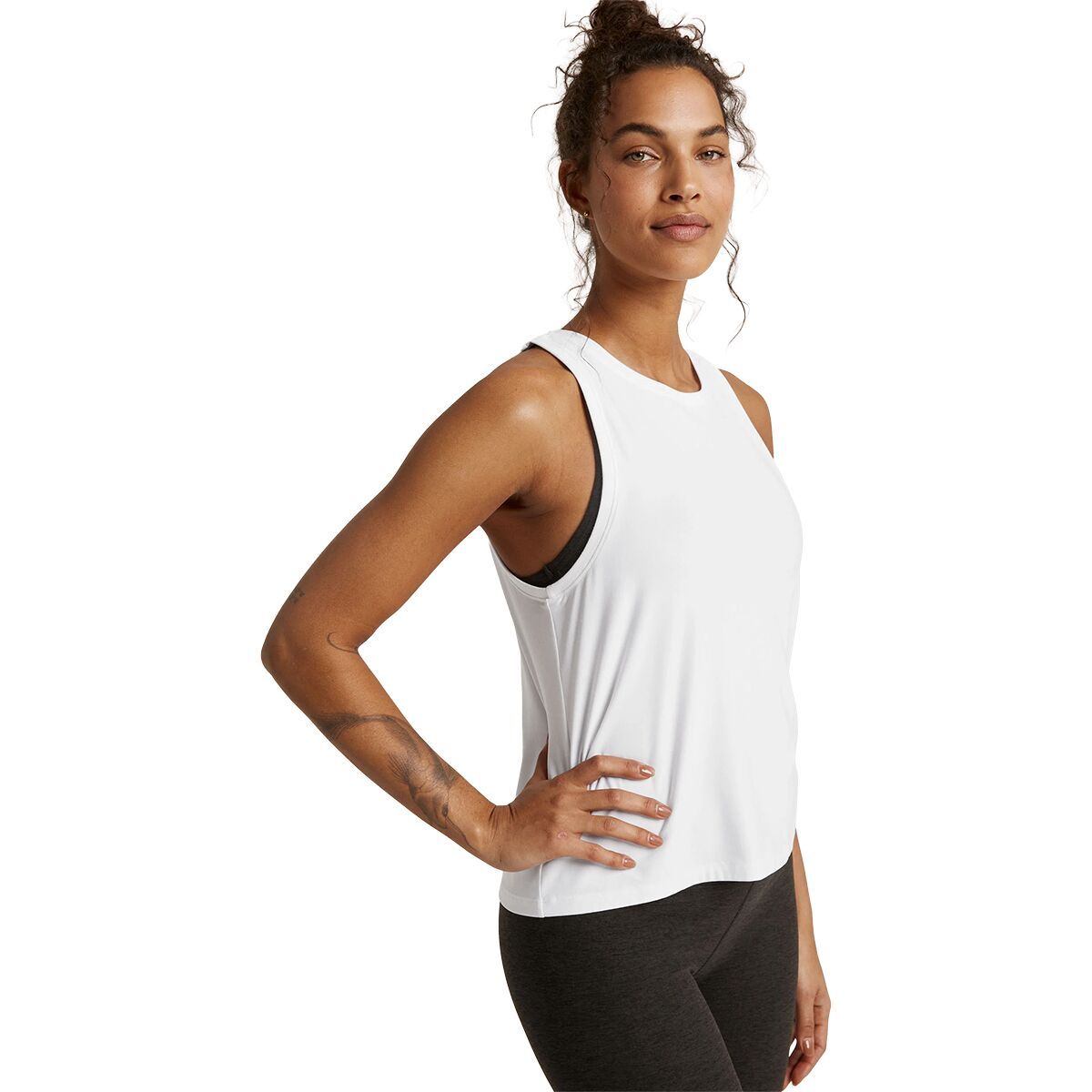 Image of Beyond Yoga Featherweight ReBalance Tank Top - Women's Cloud White, XS