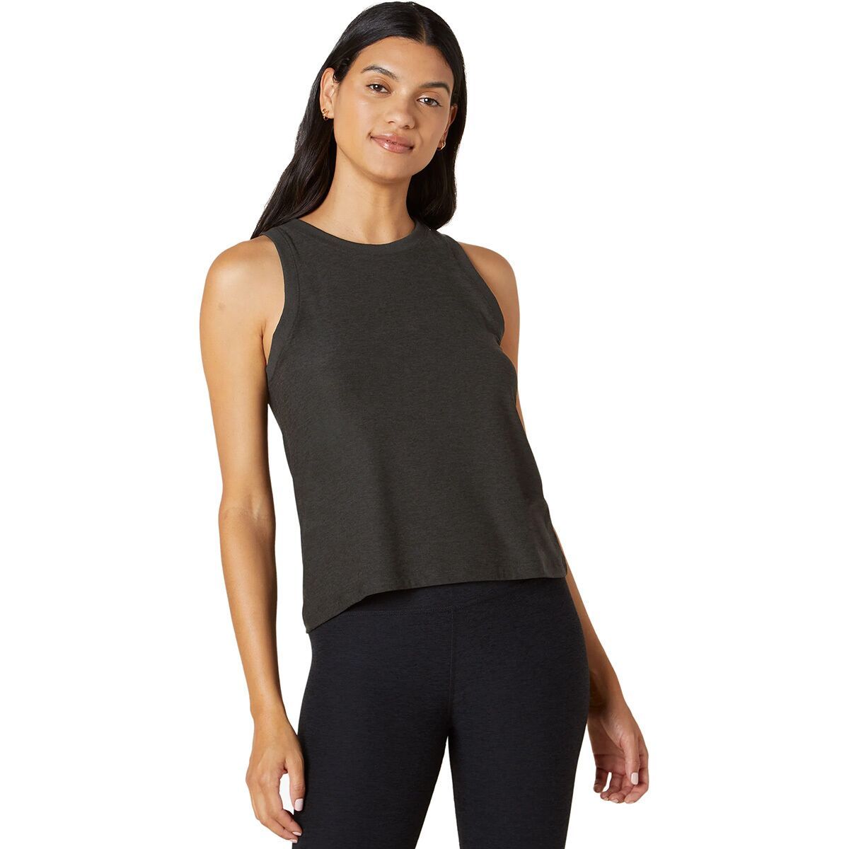 Image of Beyond Yoga Featherweight ReBalance Tank Top - Women's Darkest Night, XL